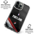 NBA Portland Trail Blazers Jersey iPhone 16 Pro Max Clear Case